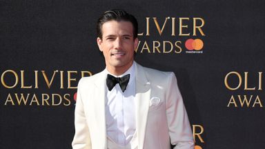 Danny Mac attending the Olivier Awards 2017, held at the Royal Albert Hall in London.